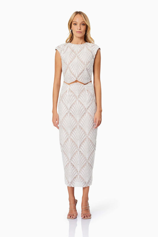 Harper Two Piece Set - White - SHOPJAUS - JAUS