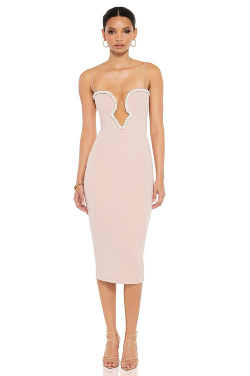 Nookie Adorn Midi Dress - Dream - SHOPJAUS - JAUS