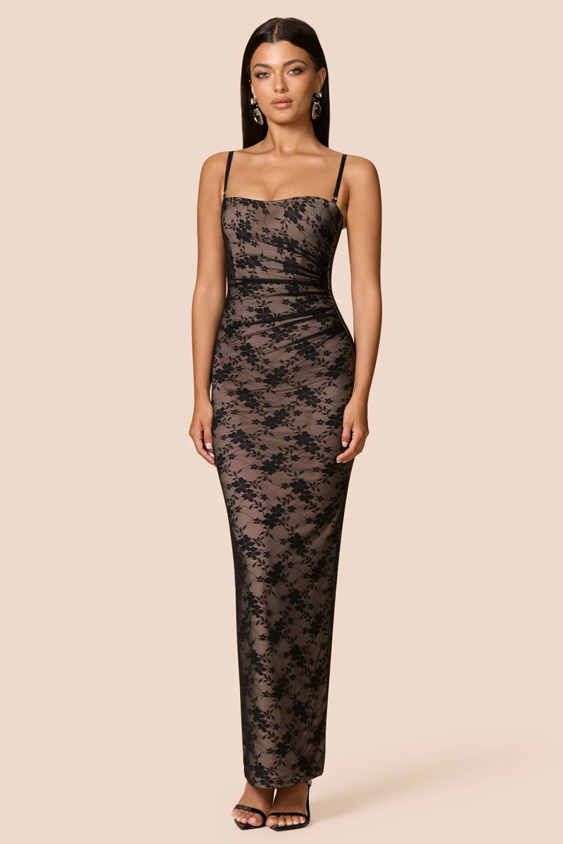 Nookie Arabella Maxi Dress - Black